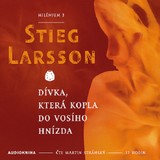 Audiokniha Milénium 3 - Dívka, která kopla do vosího hnízda - Stieg Larsson, Martin Stránský