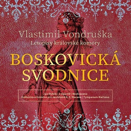 Audiokniha Boskovická svodnice - Jan Hyhlík, Vlastimil Vondruška