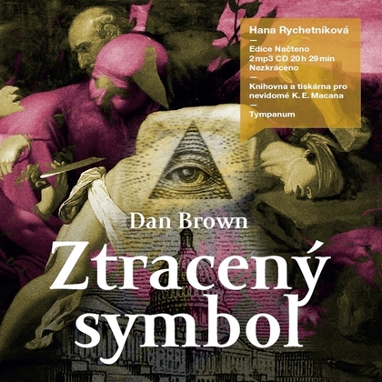 Audiokniha Ztracený symbol - Hana Rychetníková, Dan Brown