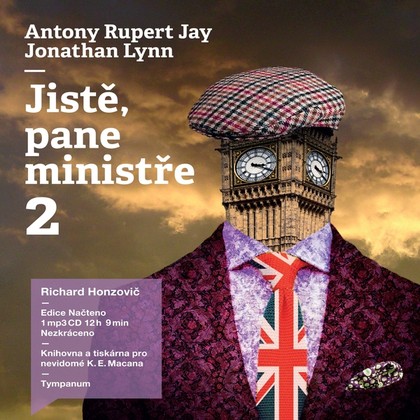 Audiokniha Jistě, pane ministře 2 - Richard Honzovič, Jonathan Lynn, Antony Rupert Jay