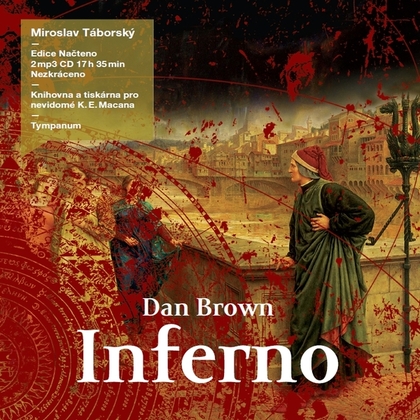 Audiokniha Inferno - Miroslav Táborský, Dan Brown