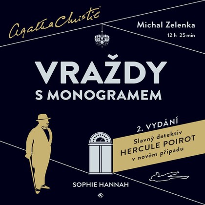 Audiokniha Vraždy s monogramem - Michal Zelenka, Sophie Hannah, Agatha Christie