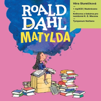 Audiokniha Matylda - Věra Slunéčková, Roald Dahl