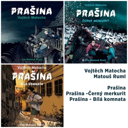 Audiokniha Trilogie Prašina na CD - Matouš Ruml, Vojtěch Matocha