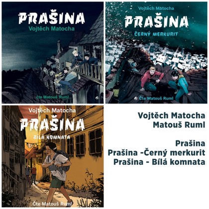 Audiokniha Trilogie Prašina na CD - Matouš Ruml, Vojtěch Matocha