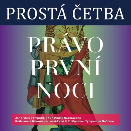 Audiokniha Právo první noci - prostá četba - Jan Hyhlík, Vlastimil Vondruška