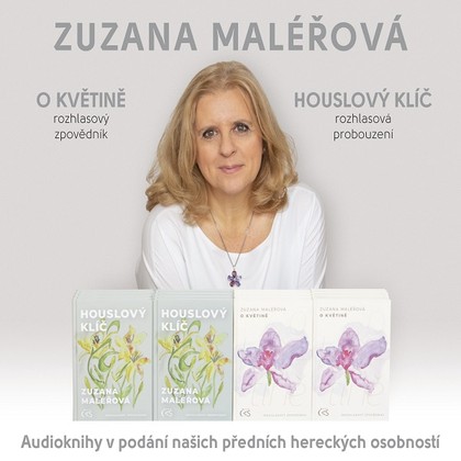 Audiokniha Zuzana Maléřová: O květině & Houslový klíč - Jiří Lábus, Naďa Konvalinková, Viktor Preiss, Martin Preiss, Barbora Hrzánová, Martina Preissová, Zuzana Maléřová