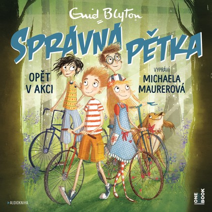 Audiokniha Správná pětka opět v akci - Michaela Maurerová, Enid Blytonová