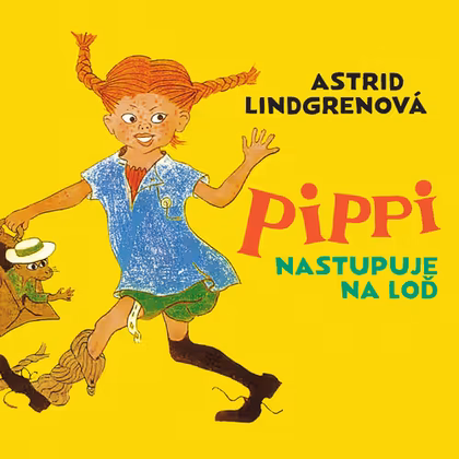 Audiokniha Pippi nastupuje na loď - Slávka Halčáková, Astrid Lindgrenová